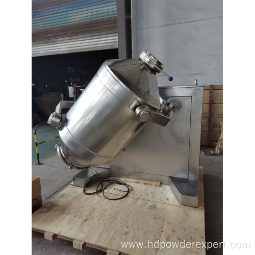 Stainless steel small 3d blender dry powder mixer